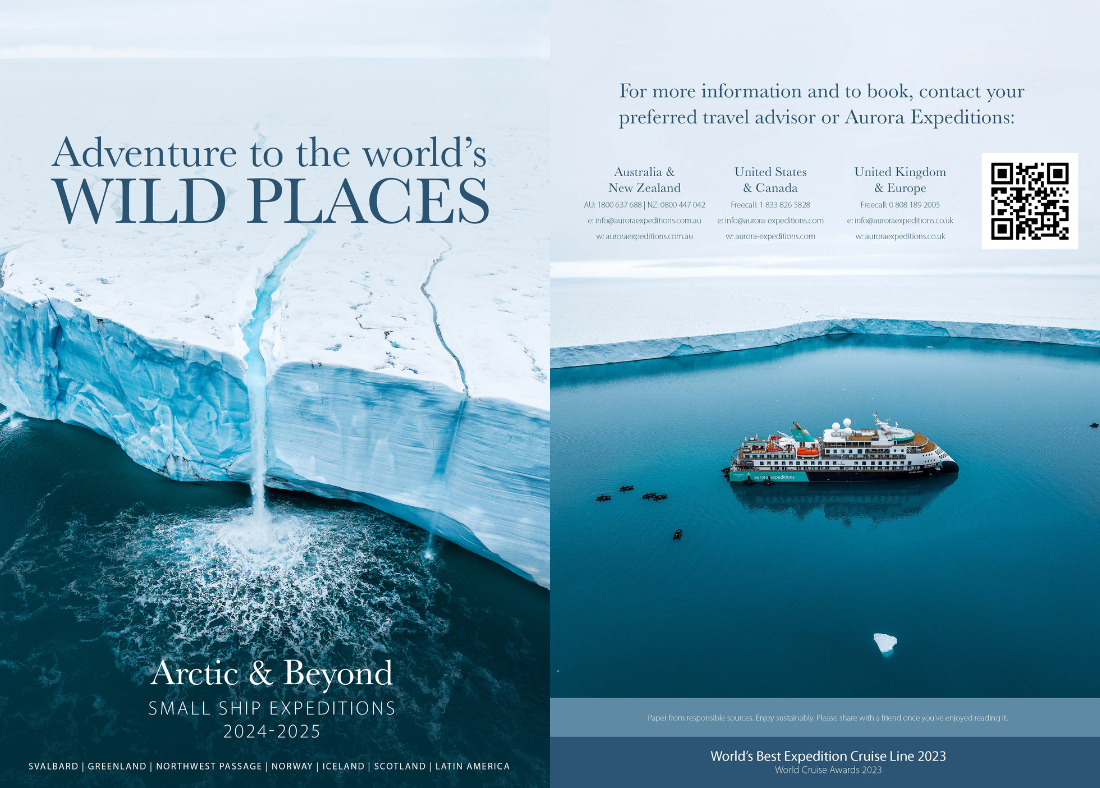 Adventure to the world’s wild places with Aurora Expeditions’ Arctic & Beyond 2025 season